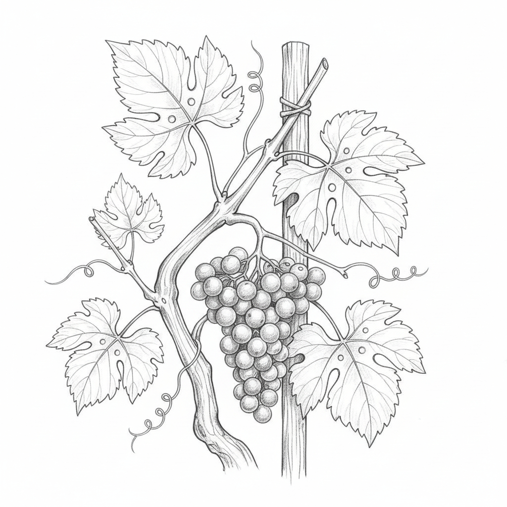 Lage des Weingartens